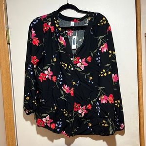 Old Navy Floral Blouse
